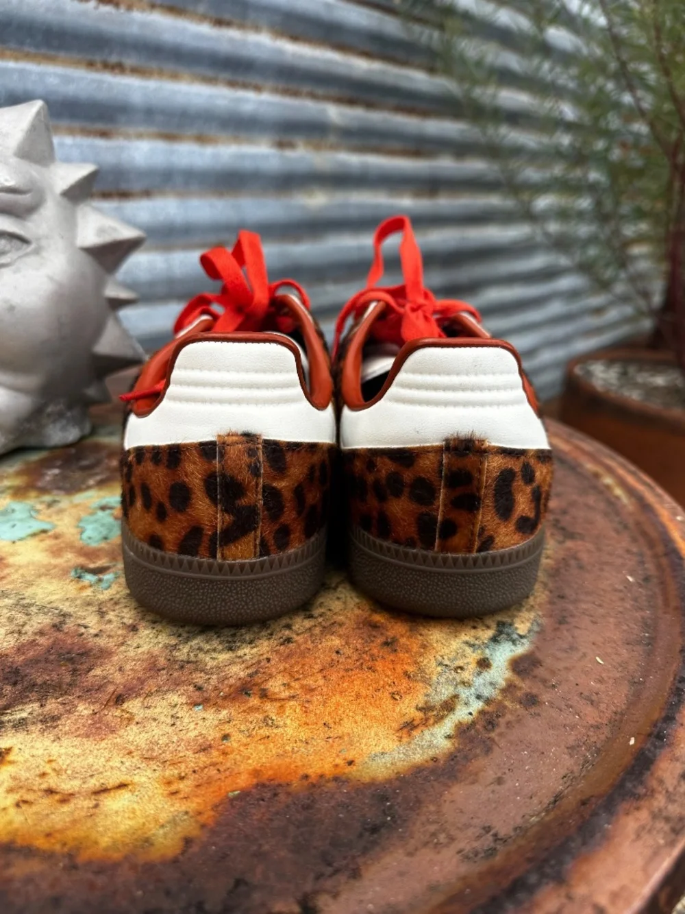 Adidas Leopard Print Samba OG Sneakers 🐆♥️ Men’s 8 Women’s 10 - Picture 5 of 7